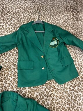 Masters Jacket for kids - green blazer